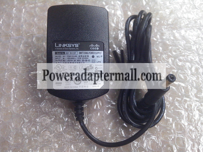 Genuine 5V 2A Cisco Linksys T17 AC Adapter Power supply charger